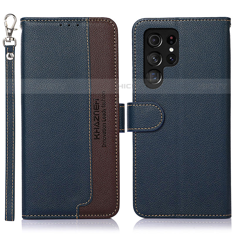 Coque Portefeuille Livre Cuir Etui Clapet A05D pour Samsung Galaxy S23 Ultra 5G Plus