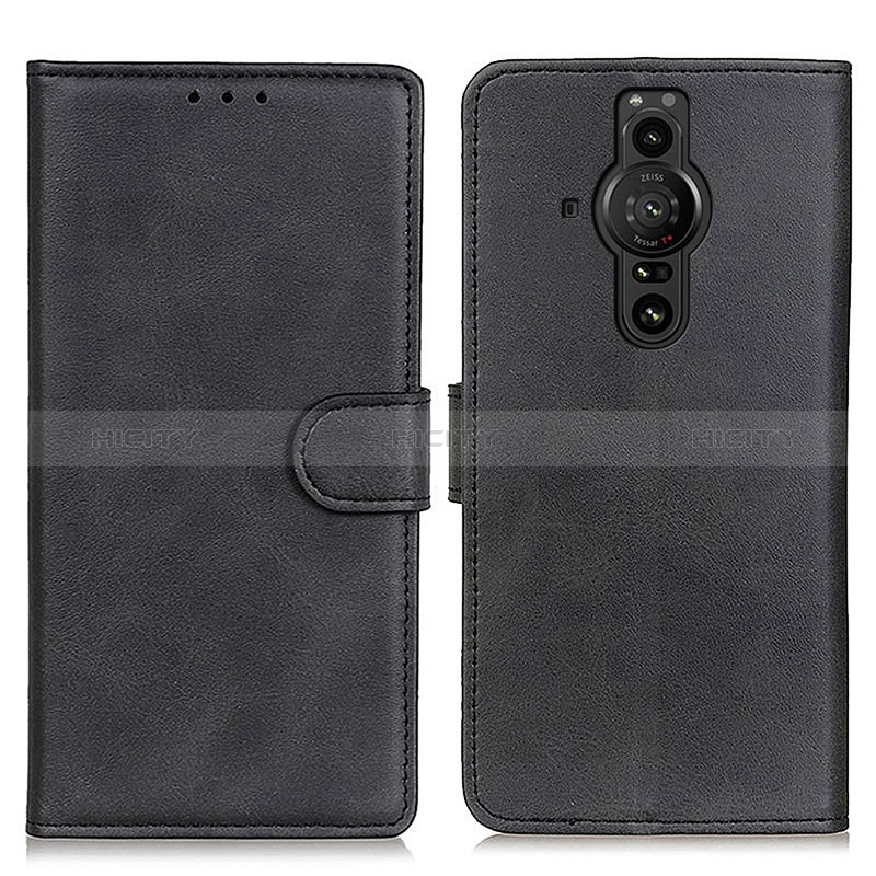 Coque Portefeuille Livre Cuir Etui Clapet A05D pour Sony Xperia PRO-I Noir Plus