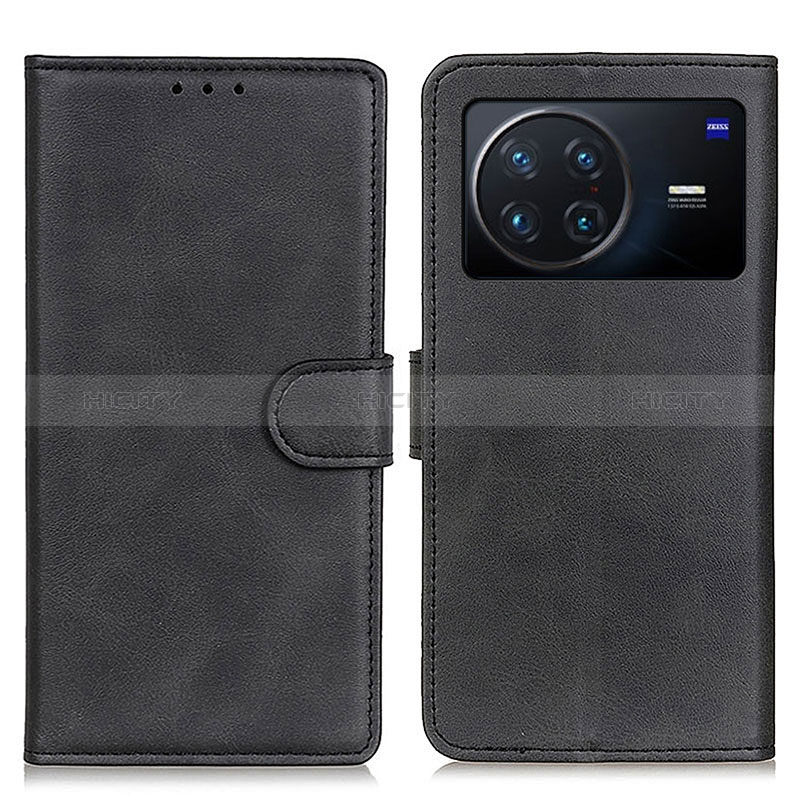 Coque Portefeuille Livre Cuir Etui Clapet A05D pour Vivo X Note Noir Plus