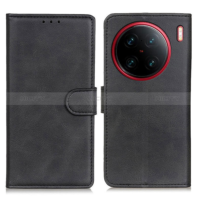 Coque Portefeuille Livre Cuir Etui Clapet A05D pour Vivo X90 Pro 5G Noir Plus