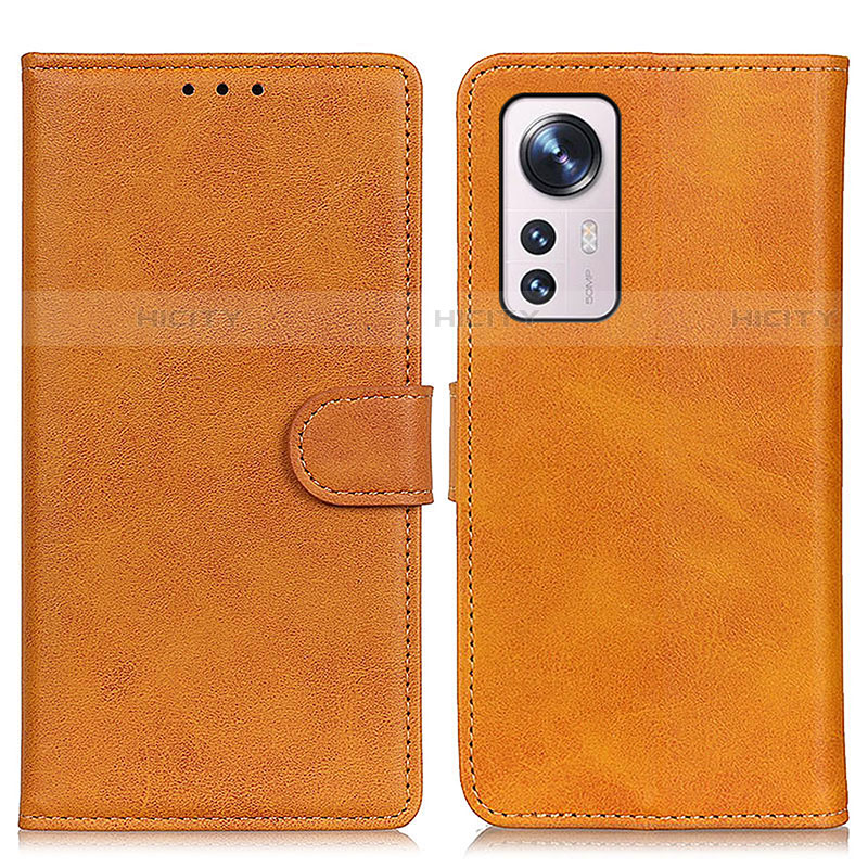 Coque Portefeuille Livre Cuir Etui Clapet A05D pour Xiaomi Mi 12 Lite 5G Marron Plus