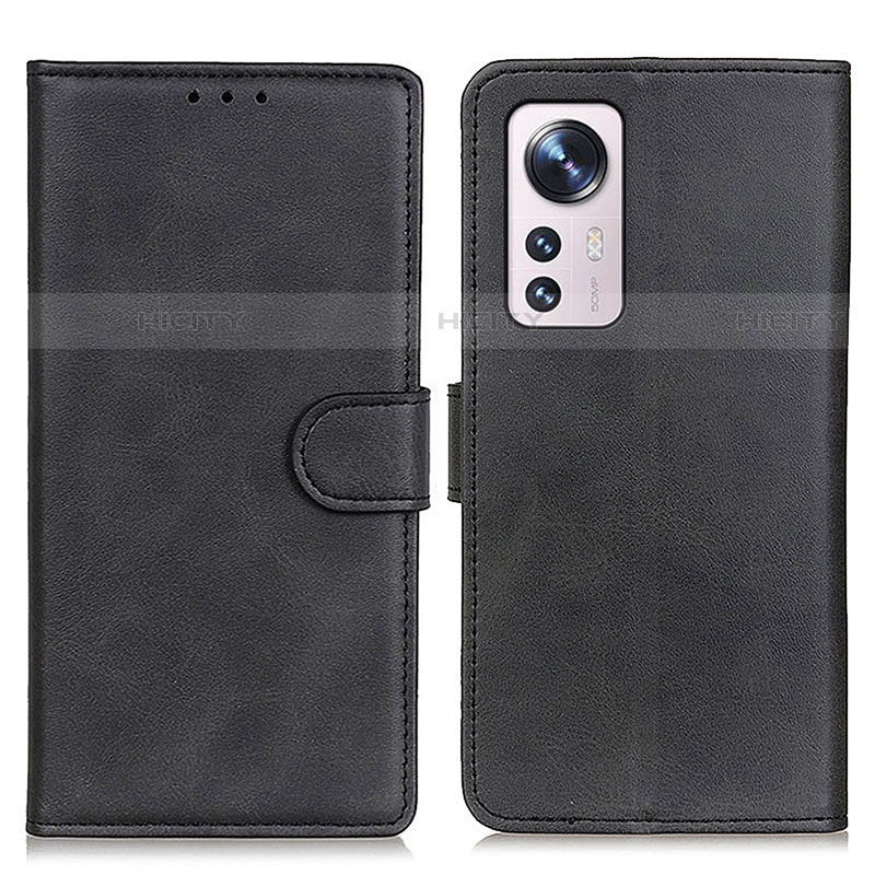 Coque Portefeuille Livre Cuir Etui Clapet A05D pour Xiaomi Mi 12S 5G Noir Plus