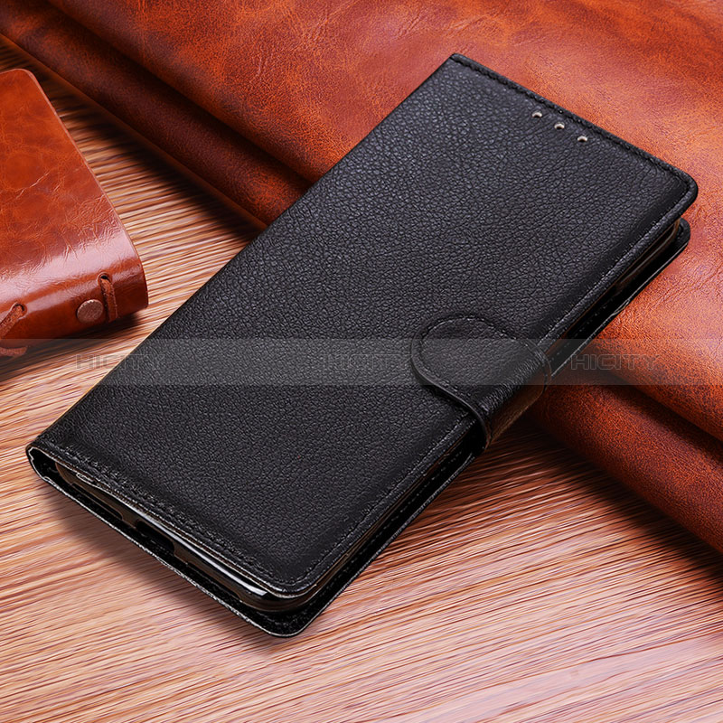 Coque Portefeuille Livre Cuir Etui Clapet A06D pour Huawei Honor X6a Noir Plus