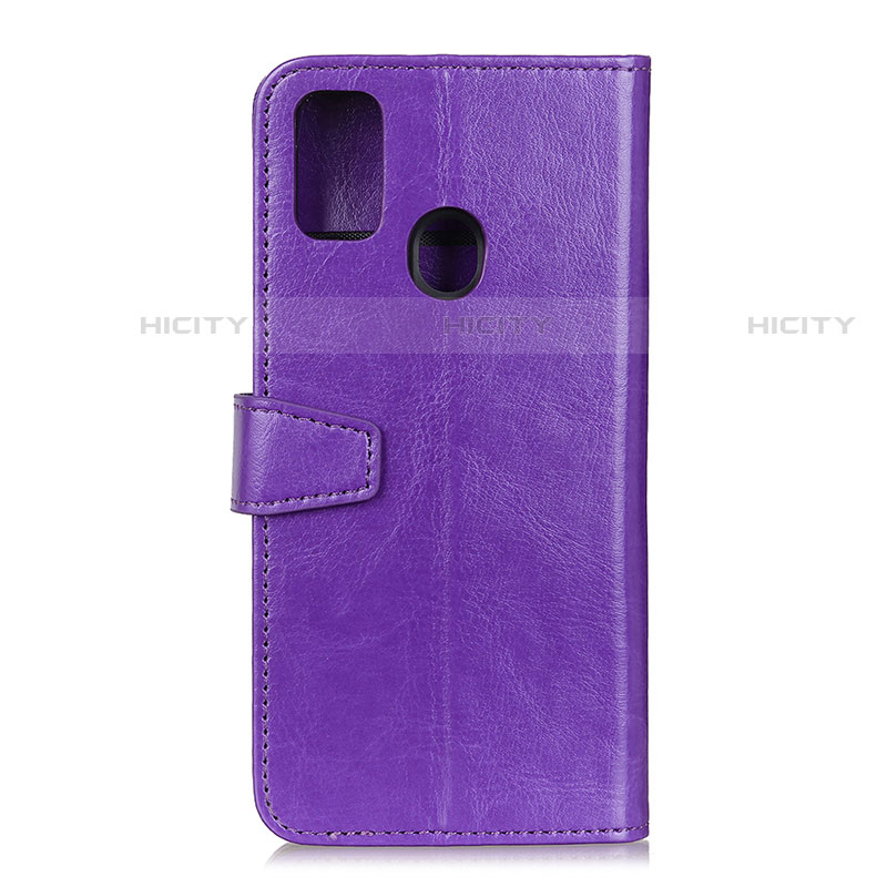 Coque Portefeuille Livre Cuir Etui Clapet A06D pour Motorola Moto G41 Violet Plus
