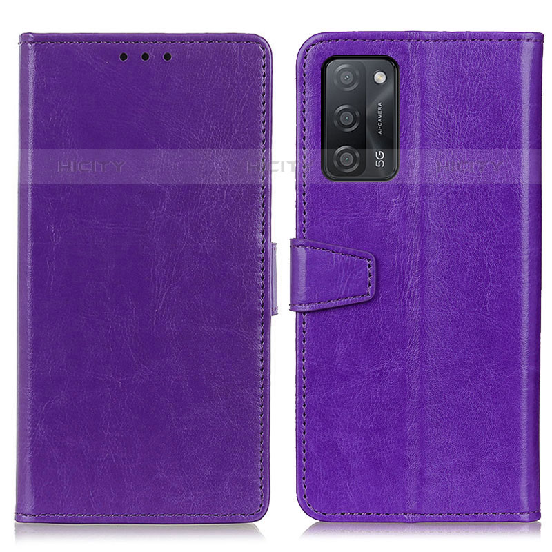 Coque Portefeuille Livre Cuir Etui Clapet A06D pour Oppo A53s 5G Plus