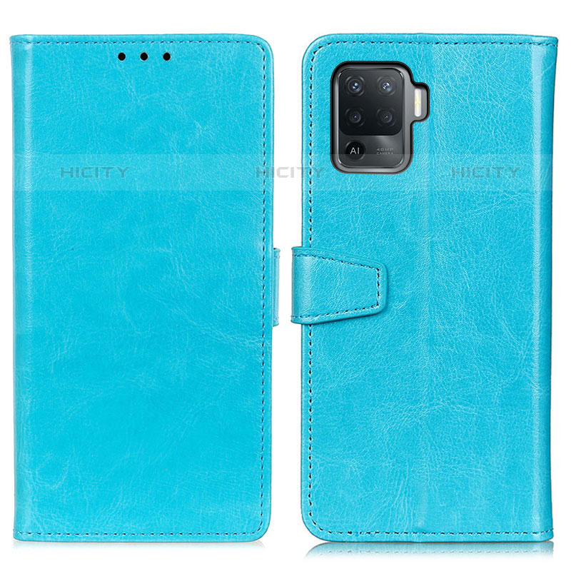 Coque Portefeuille Livre Cuir Etui Clapet A06D pour Oppo F19 Pro Plus