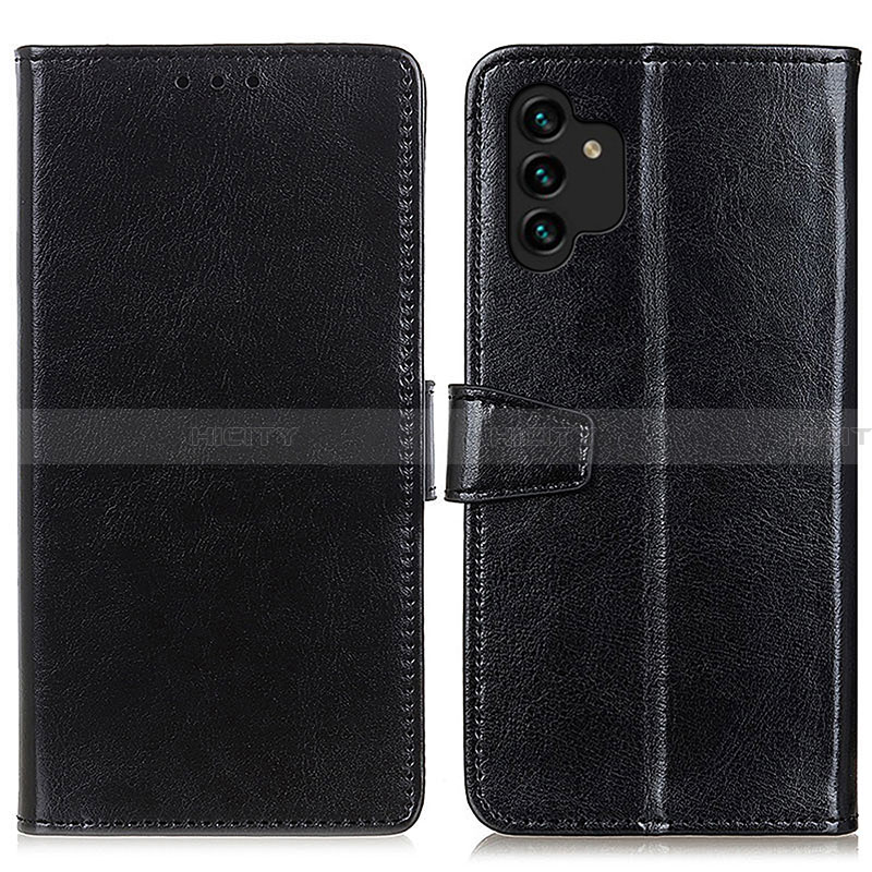 Coque Portefeuille Livre Cuir Etui Clapet A06D pour Samsung Galaxy A13 4G Noir Plus
