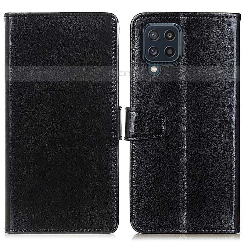 Coque Portefeuille Livre Cuir Etui Clapet A06D pour Samsung Galaxy M32 4G Noir Plus