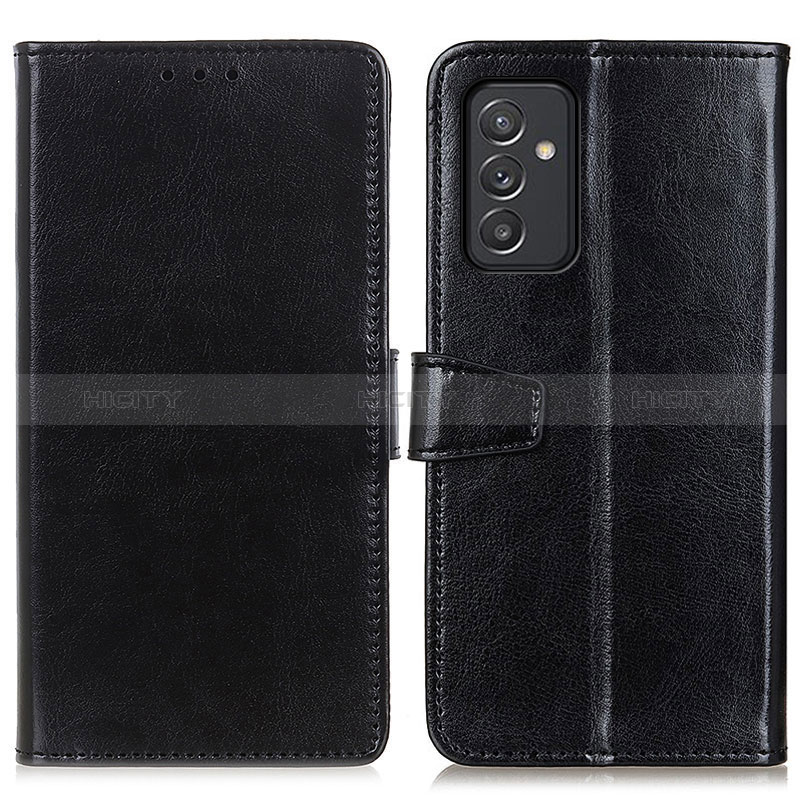 Coque Portefeuille Livre Cuir Etui Clapet A06D pour Samsung Galaxy Quantum2 5G Noir Plus