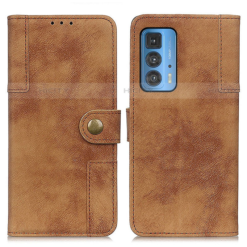 Coque Portefeuille Livre Cuir Etui Clapet A07D pour Motorola Moto Edge 20 Pro 5G Marron Plus