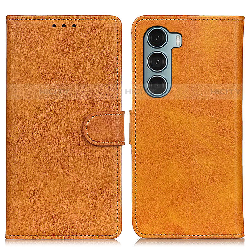 Coque Portefeuille Livre Cuir Etui Clapet A07D pour Motorola Moto Edge S30 5G Marron Plus