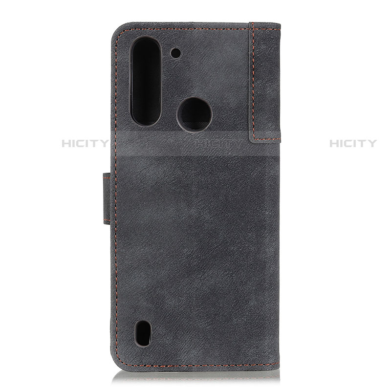 Coque Portefeuille Livre Cuir Etui Clapet A07D pour Motorola Moto One Fusion Noir Plus