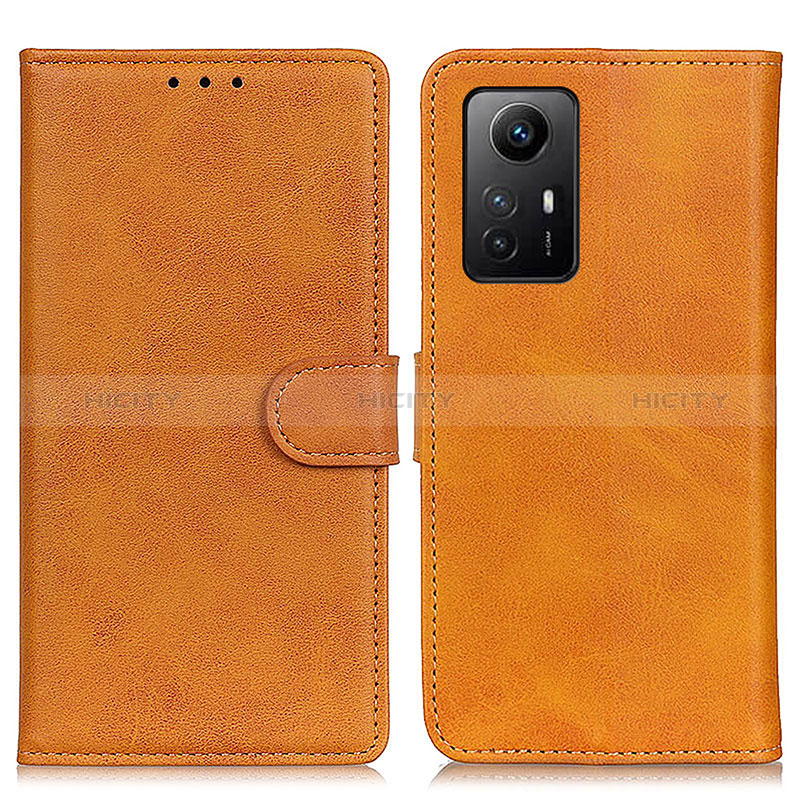 Coque Portefeuille Livre Cuir Etui Clapet A07D pour Xiaomi Redmi Note 12S Marron Plus