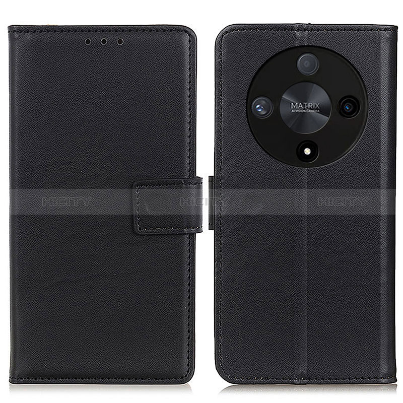 Coque Portefeuille Livre Cuir Etui Clapet A08D pour Huawei Honor X9b 5G Noir Plus