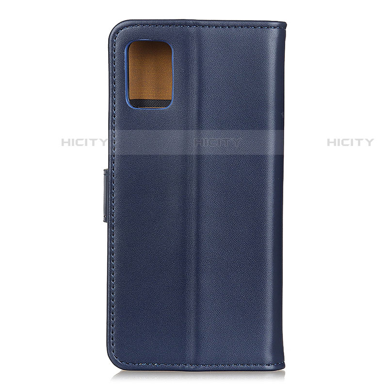 Coque Portefeuille Livre Cuir Etui Clapet A08D pour Motorola Moto Edge S 5G Bleu Plus