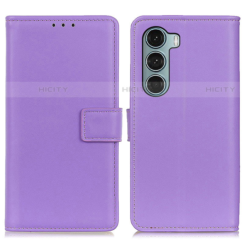 Coque Portefeuille Livre Cuir Etui Clapet A08D pour Motorola Moto Edge S30 5G Violet Plus