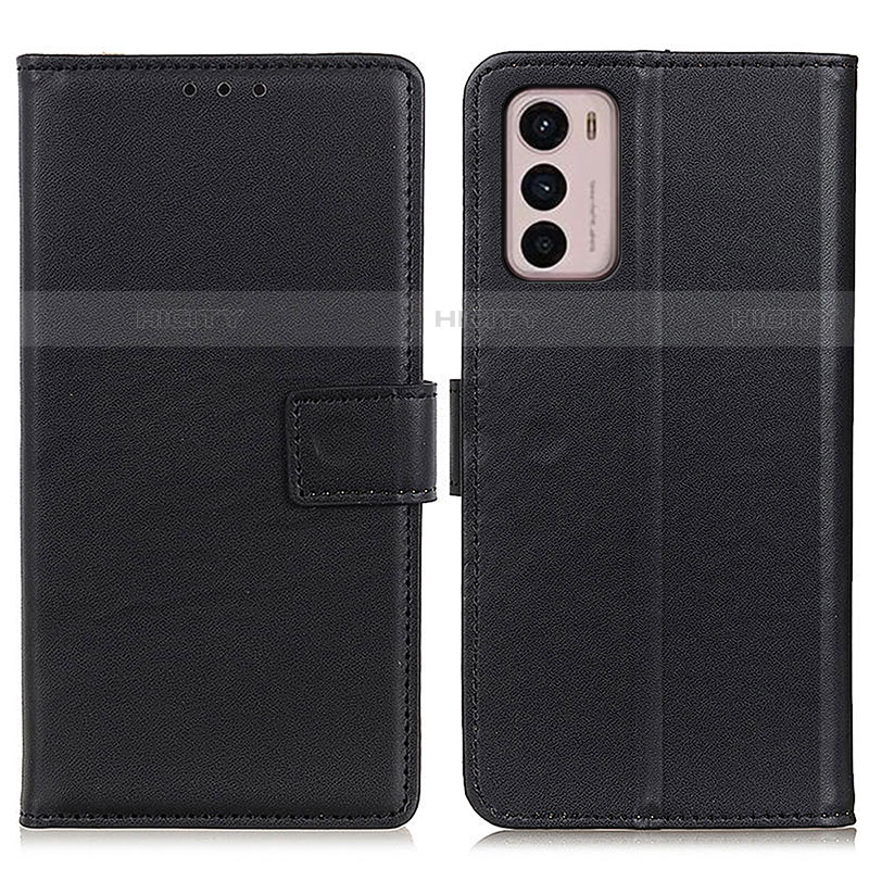 Coque Portefeuille Livre Cuir Etui Clapet A08D pour Motorola Moto G42 Noir Plus