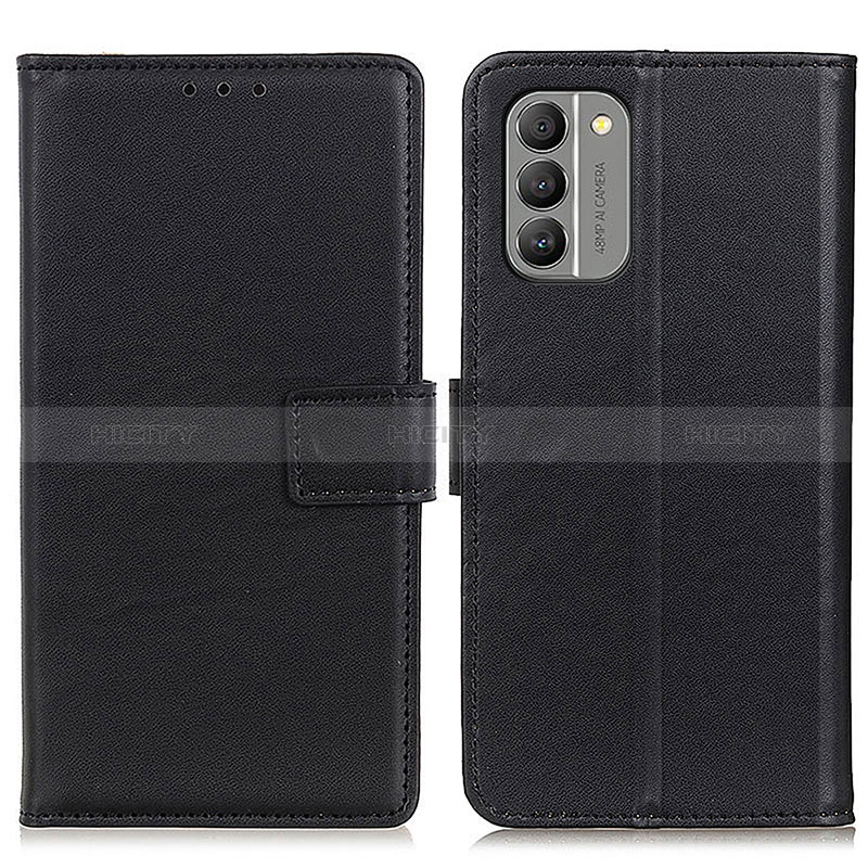 Coque Portefeuille Livre Cuir Etui Clapet A08D pour Nokia G400 5G Noir Plus