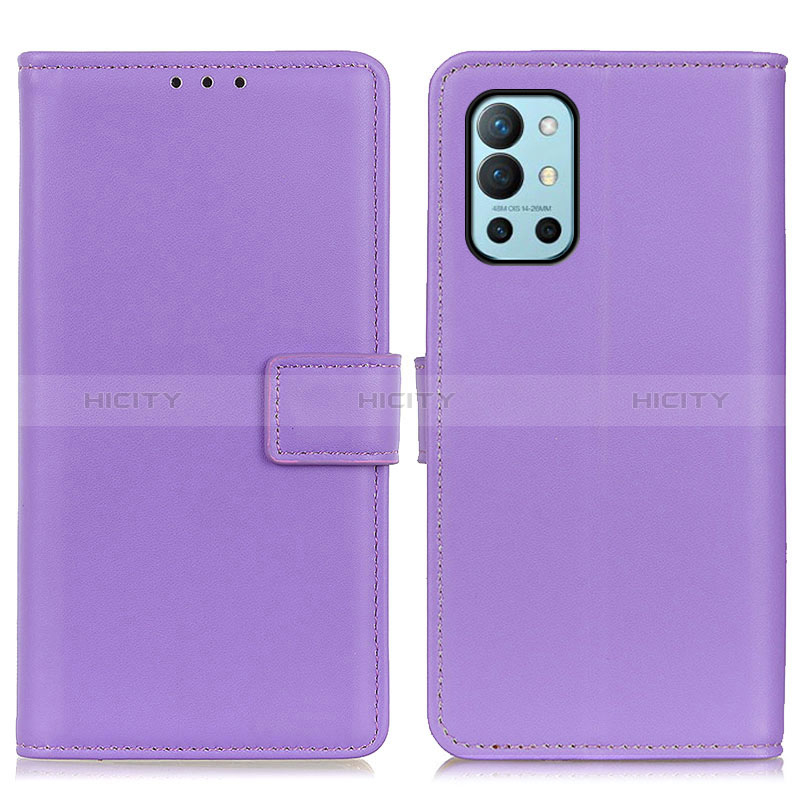 Coque Portefeuille Livre Cuir Etui Clapet A08D pour OnePlus 9R 5G Violet Plus