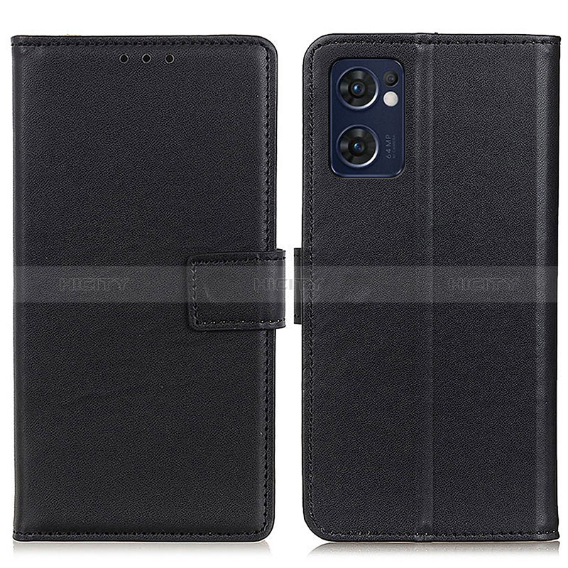 Coque Portefeuille Livre Cuir Etui Clapet A08D pour OnePlus Nord CE 2 5G Noir Plus