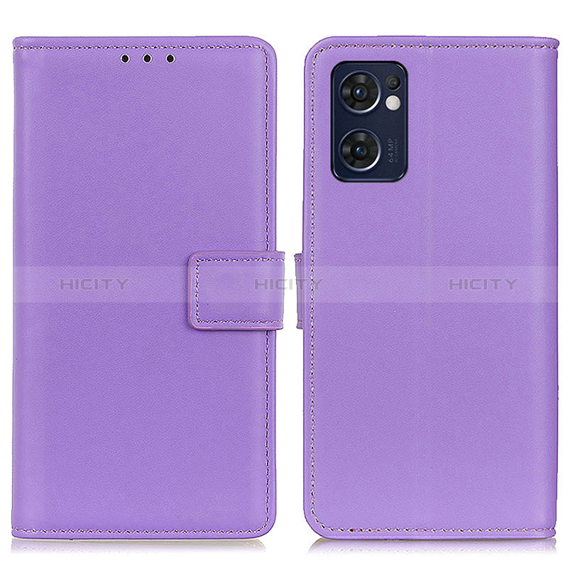 Coque Portefeuille Livre Cuir Etui Clapet A08D pour OnePlus Nord CE 2 5G Violet Plus