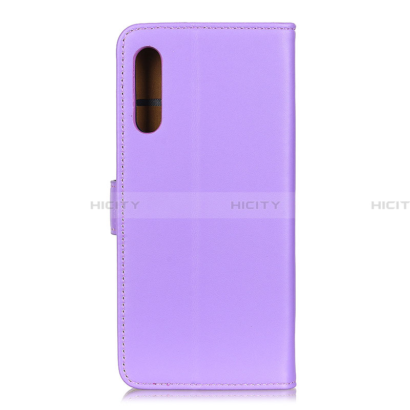 Coque Portefeuille Livre Cuir Etui Clapet A08D pour Samsung Galaxy A02 Violet Plus