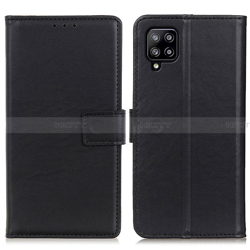 Coque Portefeuille Livre Cuir Etui Clapet A08D pour Samsung Galaxy A22 4G Noir Plus