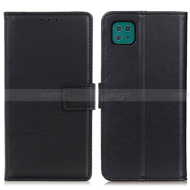 Coque Portefeuille Livre Cuir Etui Clapet A08D pour Samsung Galaxy A22 5G Noir Plus