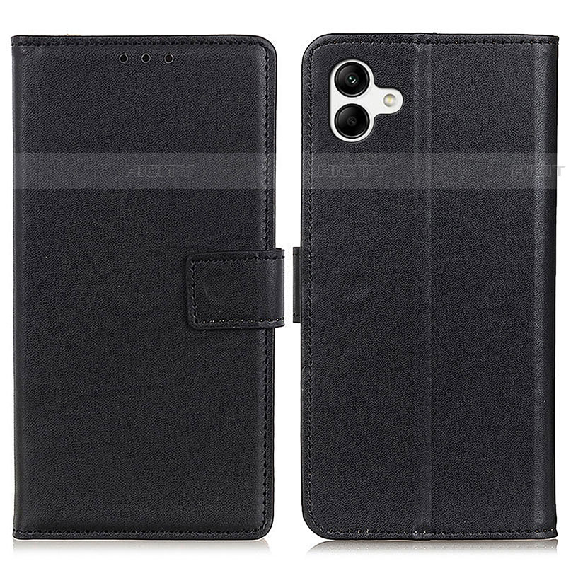 Coque Portefeuille Livre Cuir Etui Clapet A08D pour Samsung Galaxy F04 Noir Plus