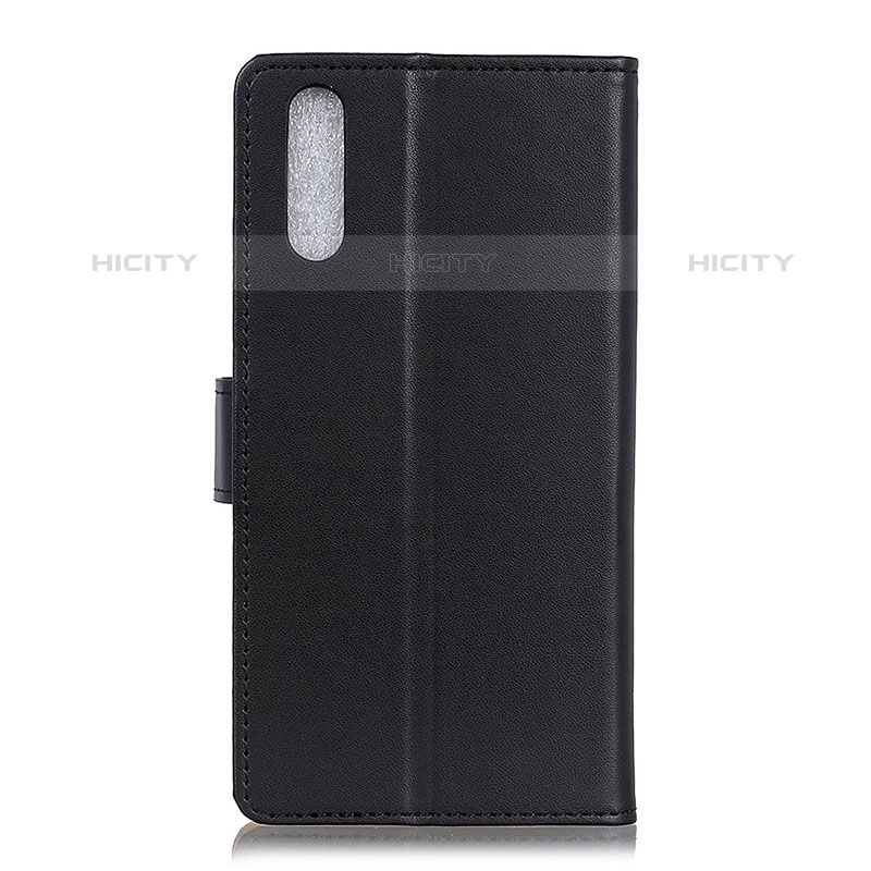 Coque Portefeuille Livre Cuir Etui Clapet A08D pour Samsung Galaxy M02 Noir Plus