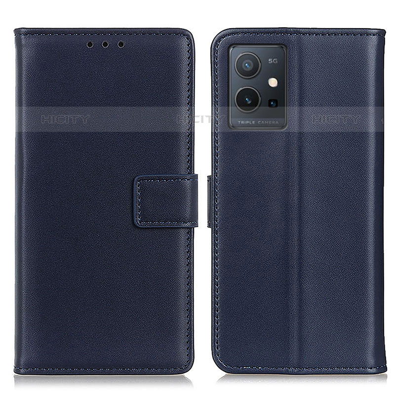 Coque Portefeuille Livre Cuir Etui Clapet A08D pour Vivo T1 5G India Plus