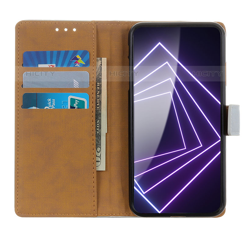 Coque Portefeuille Livre Cuir Etui Clapet A08D pour Vivo T1 5G India Plus