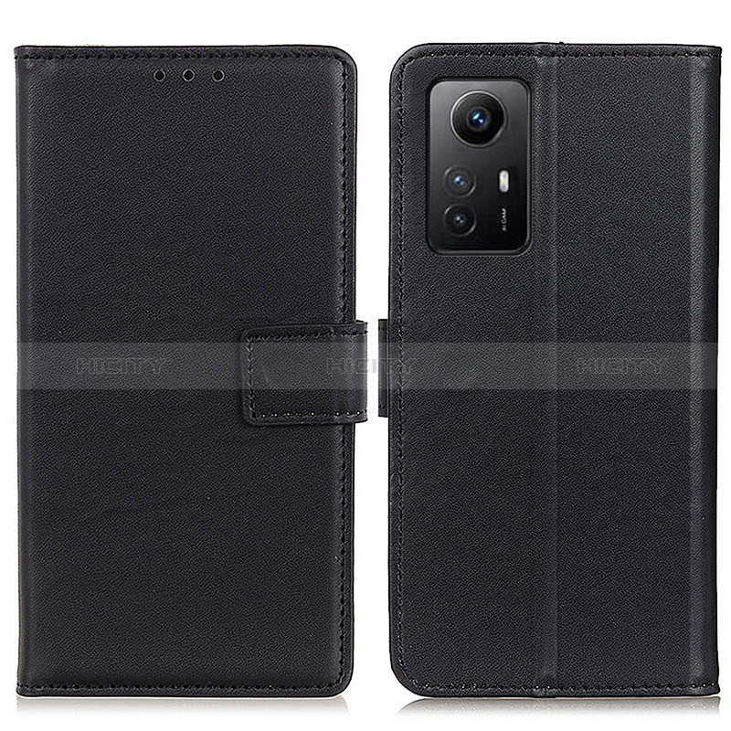 Coque Portefeuille Livre Cuir Etui Clapet A08D pour Xiaomi Redmi Note 12S Noir Plus