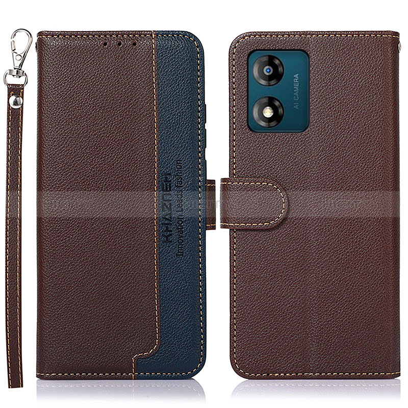 Coque Portefeuille Livre Cuir Etui Clapet A09D pour Motorola Moto E13 Plus