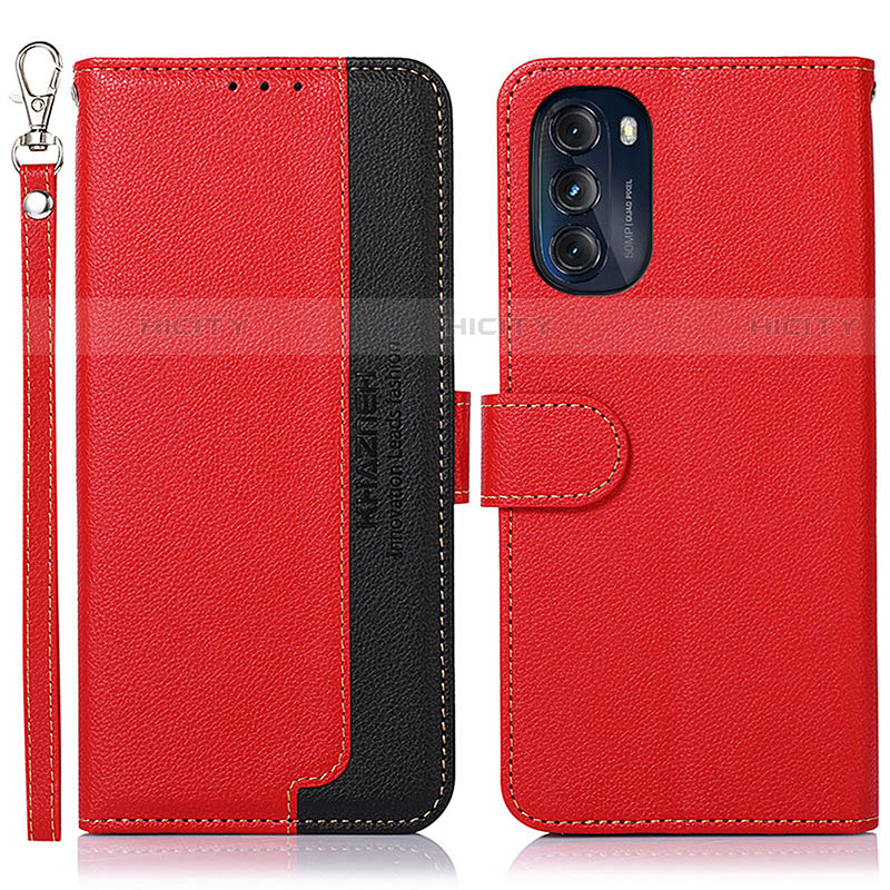 Coque Portefeuille Livre Cuir Etui Clapet A09D pour Motorola Moto G 5G (2022) Plus