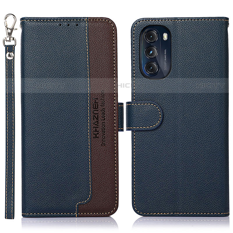 Coque Portefeuille Livre Cuir Etui Clapet A09D pour Motorola Moto G 5G (2022) Plus