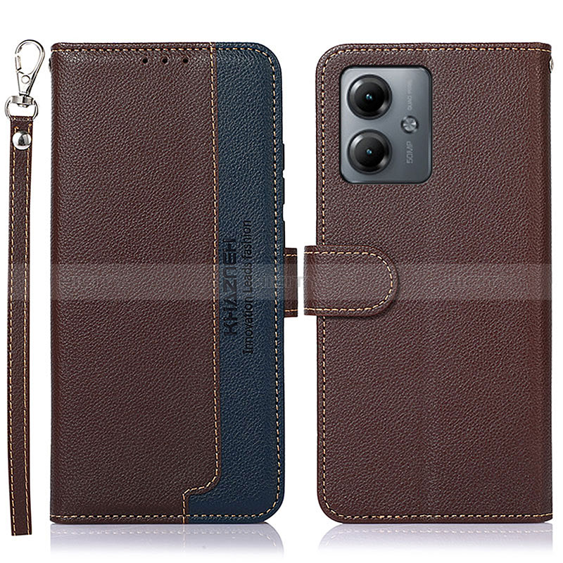 Coque Portefeuille Livre Cuir Etui Clapet A09D pour Motorola Moto G14 Plus