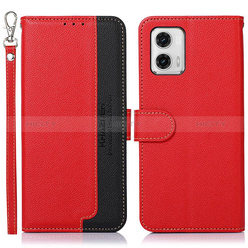 Coque Portefeuille Livre Cuir Etui Clapet A09D pour Motorola Moto G73 5G Plus