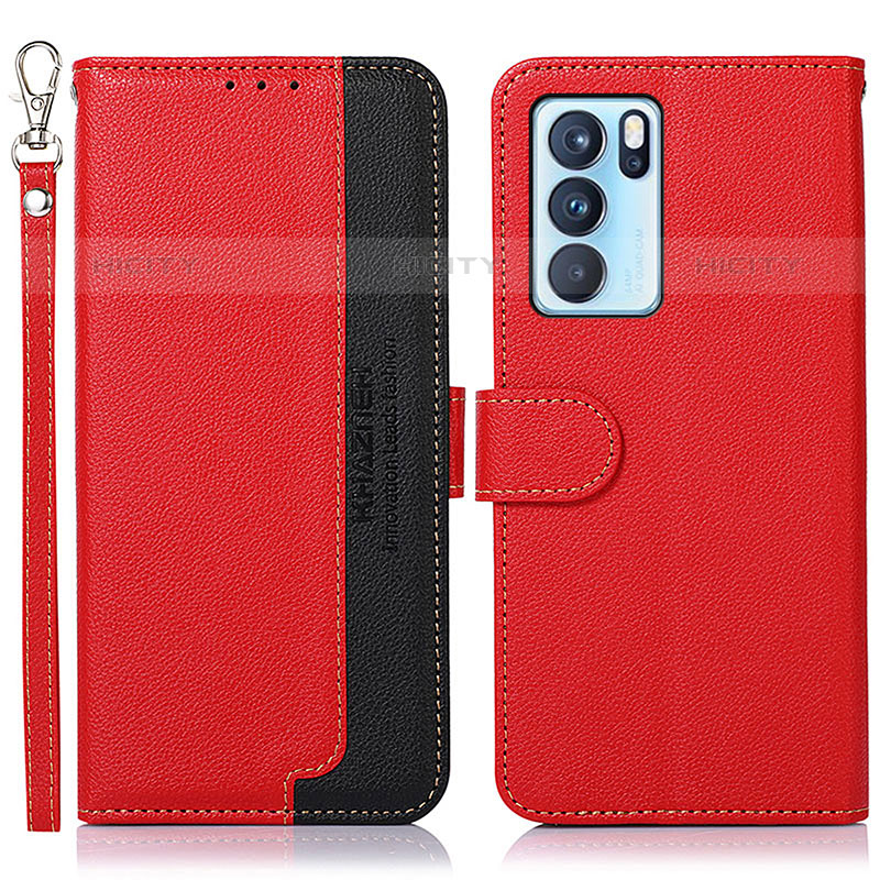 Coque Portefeuille Livre Cuir Etui Clapet A09D pour Oppo Reno6 Pro 5G India Plus