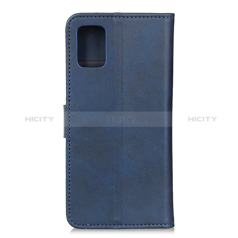 Coque Portefeuille Livre Cuir Etui Clapet A09D pour Samsung Galaxy A52s 5G Bleu Plus