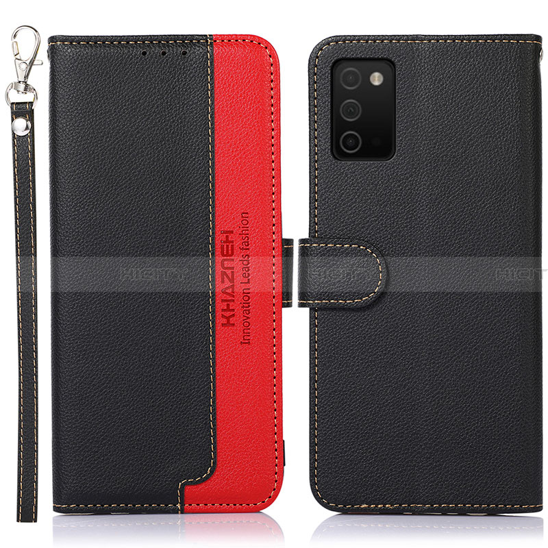 Coque Portefeuille Livre Cuir Etui Clapet A09D pour Samsung Galaxy F02S SM-E025F Noir Plus