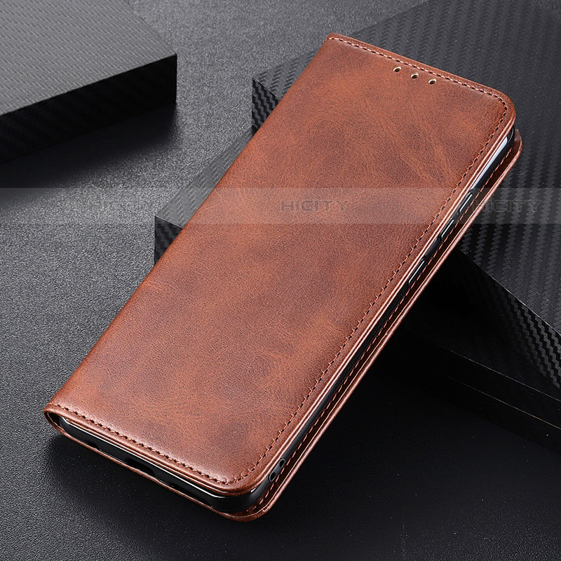 Coque Portefeuille Livre Cuir Etui Clapet A09D pour Samsung Galaxy S21 FE 5G Marron Plus