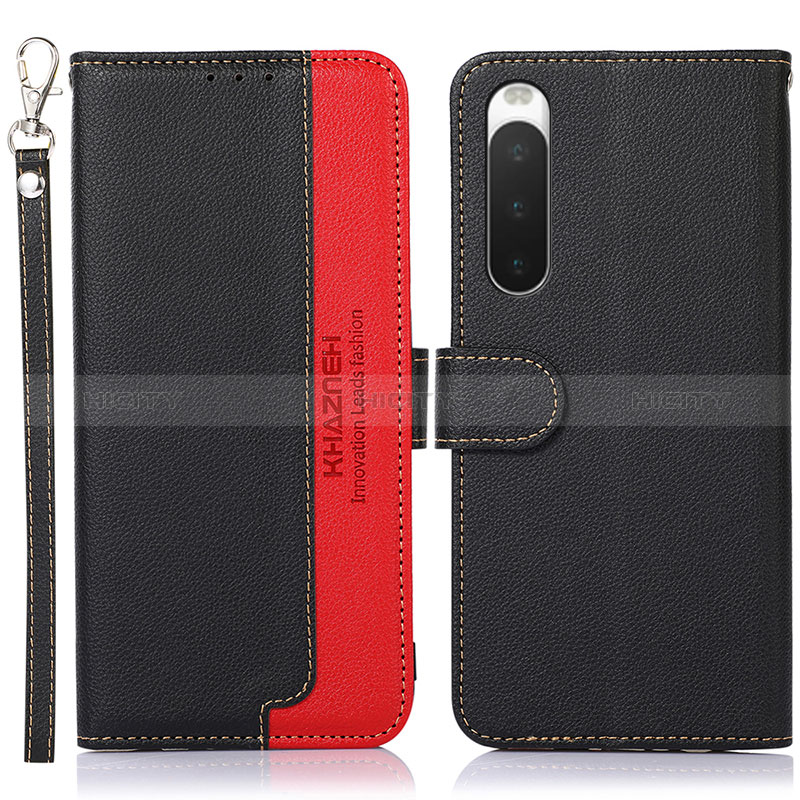 Coque Portefeuille Livre Cuir Etui Clapet A09D pour Sony Xperia 10 IV SOG07 Plus