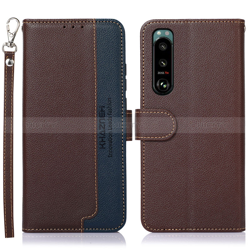 Coque Portefeuille Livre Cuir Etui Clapet A09D pour Sony Xperia 5 III Plus