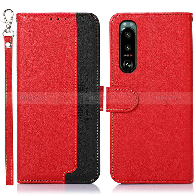 Coque Portefeuille Livre Cuir Etui Clapet A09D pour Sony Xperia 5 III Plus