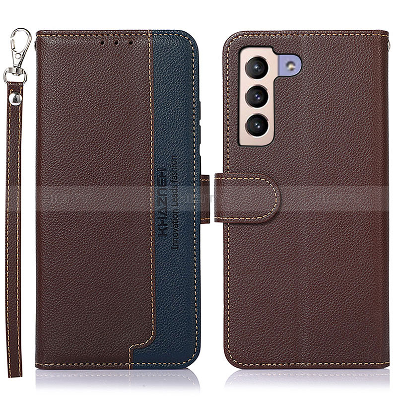 Coque Portefeuille Livre Cuir Etui Clapet A10D pour Samsung Galaxy S24 Plus 5G Marron Plus