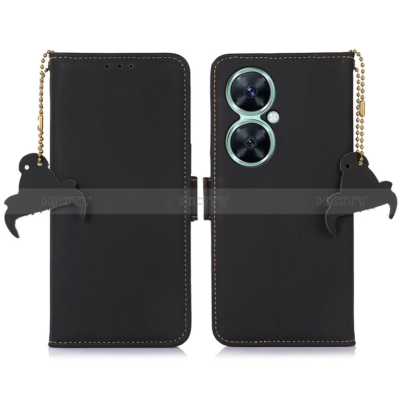 Coque Portefeuille Livre Cuir Etui Clapet A11D pour Huawei Nova 11i Noir Plus