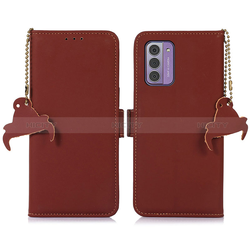 Coque Portefeuille Livre Cuir Etui Clapet A11D pour Nokia G42 5G Marron Plus