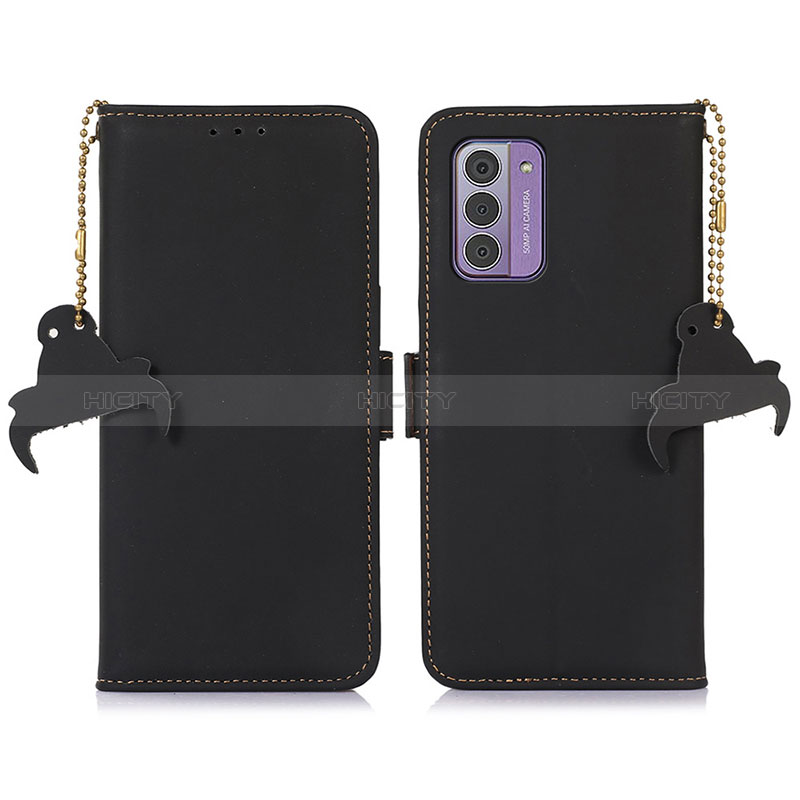 Coque Portefeuille Livre Cuir Etui Clapet A11D pour Nokia G42 5G Noir Plus