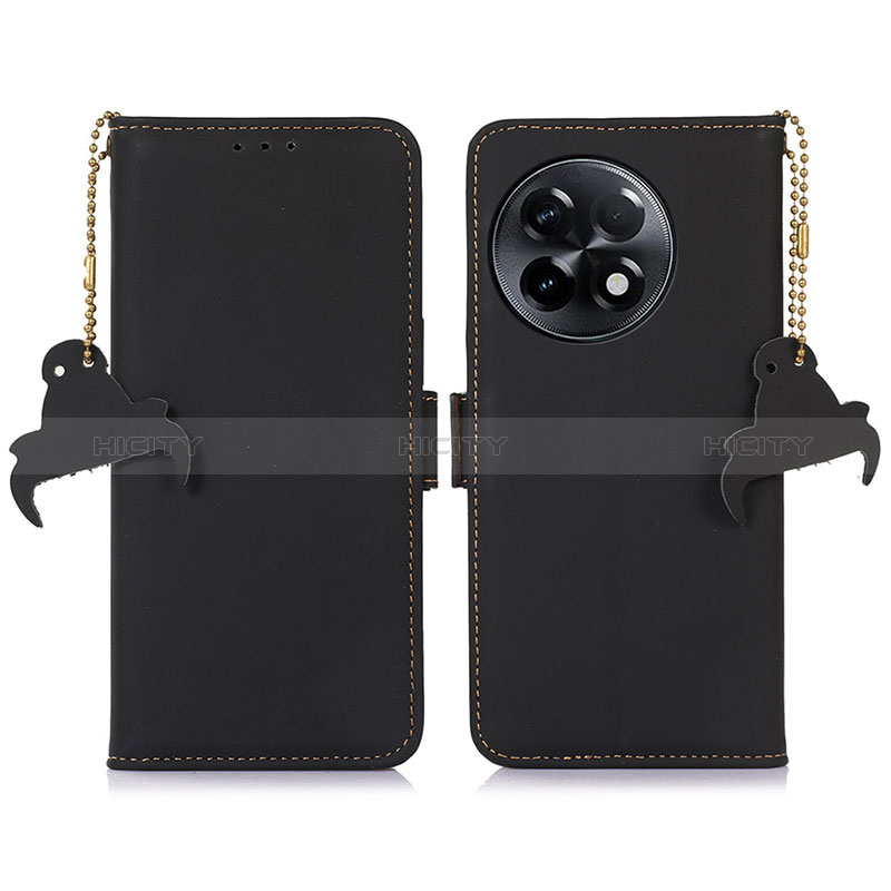 Coque Portefeuille Livre Cuir Etui Clapet A11D pour OnePlus 11R 5G Noir Plus